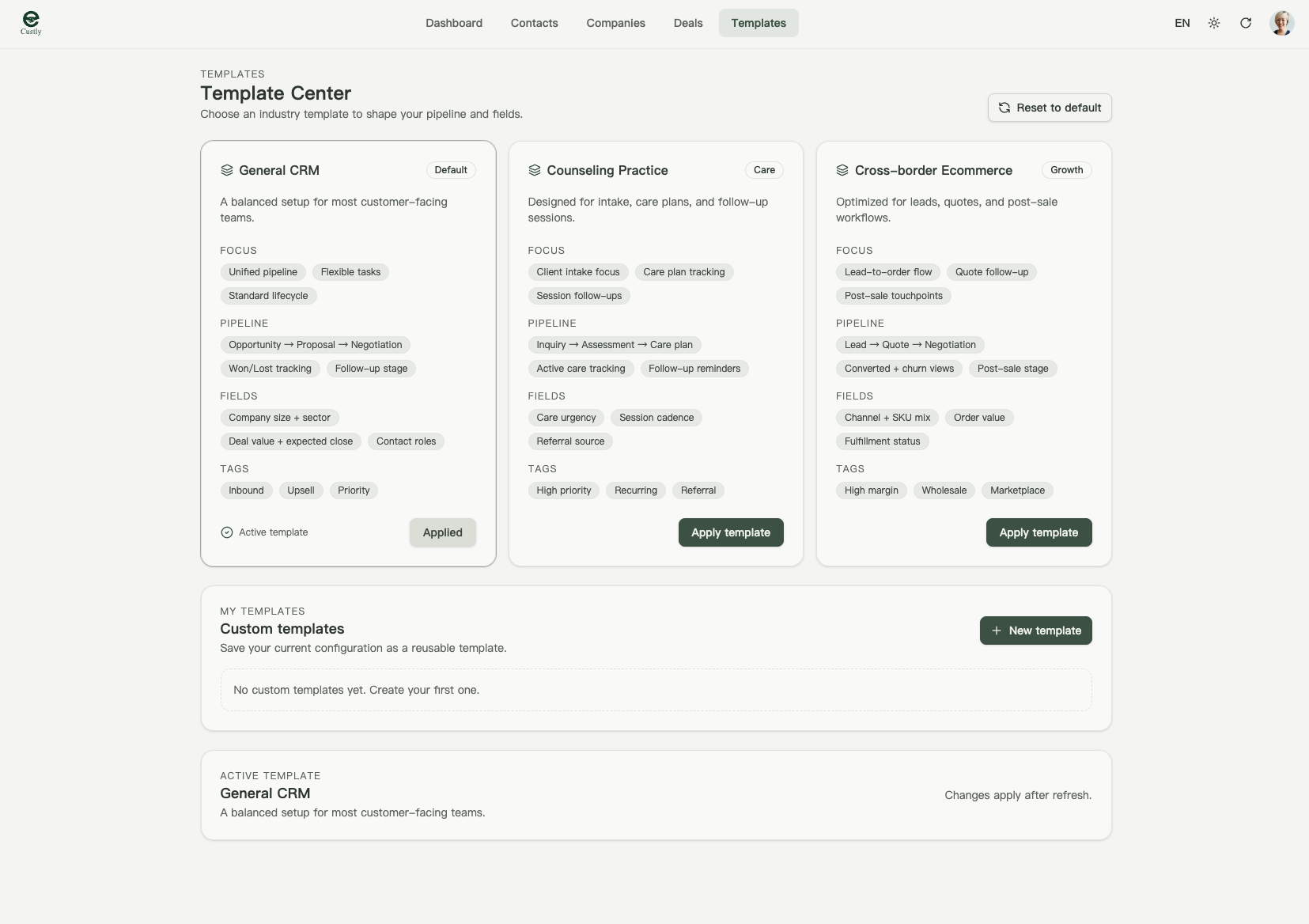 Custly CRM gallery image
