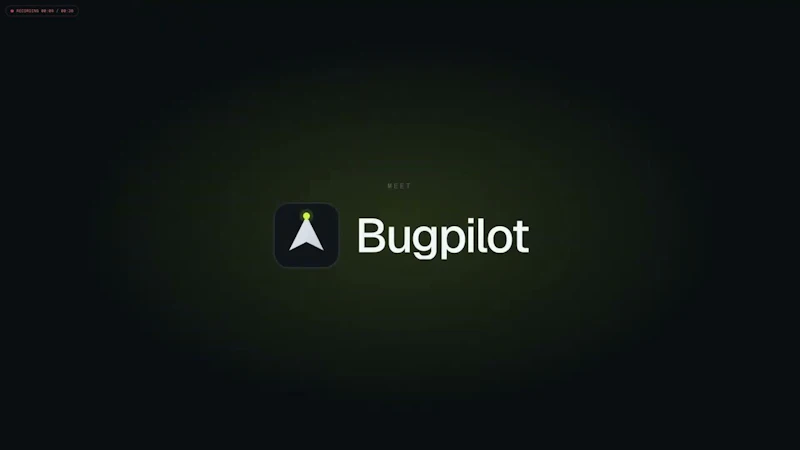 Bugpilot screenshot 1 (video preview)