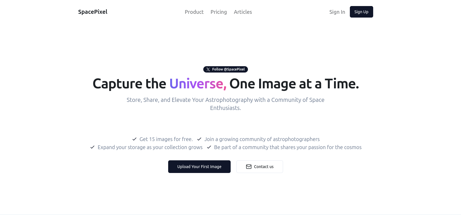Mídia 1 de SpacePixel