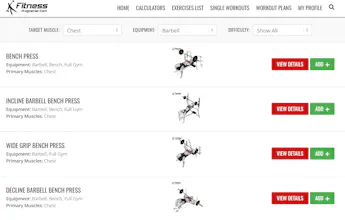 Workout Planner gallery image