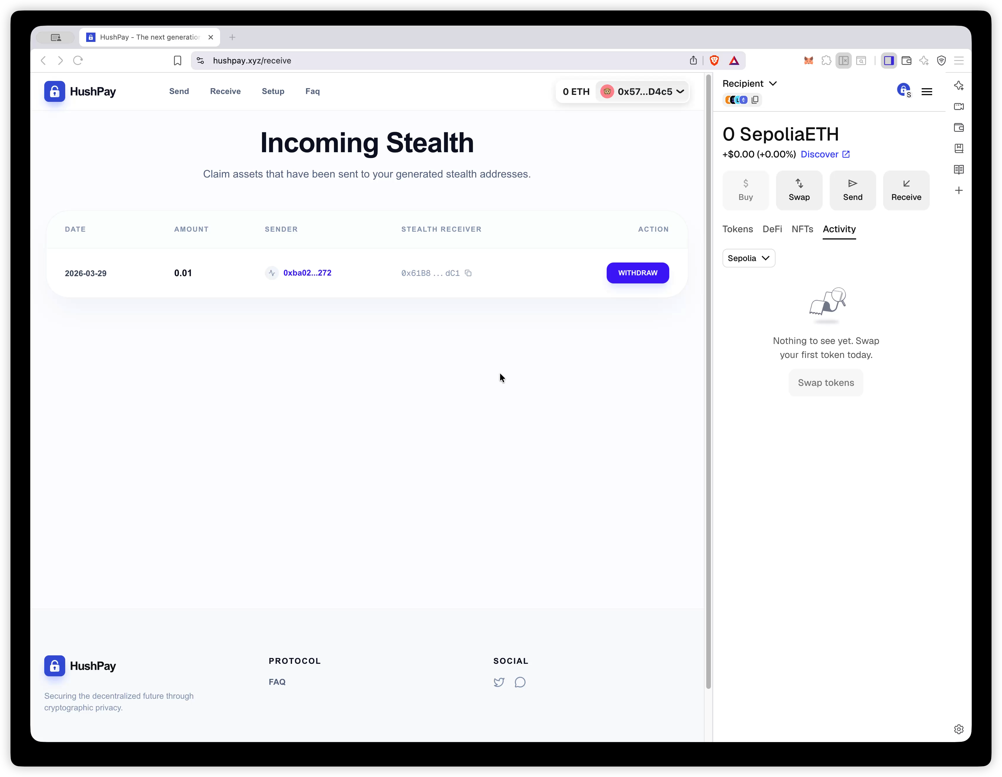 HushPay gallery image
