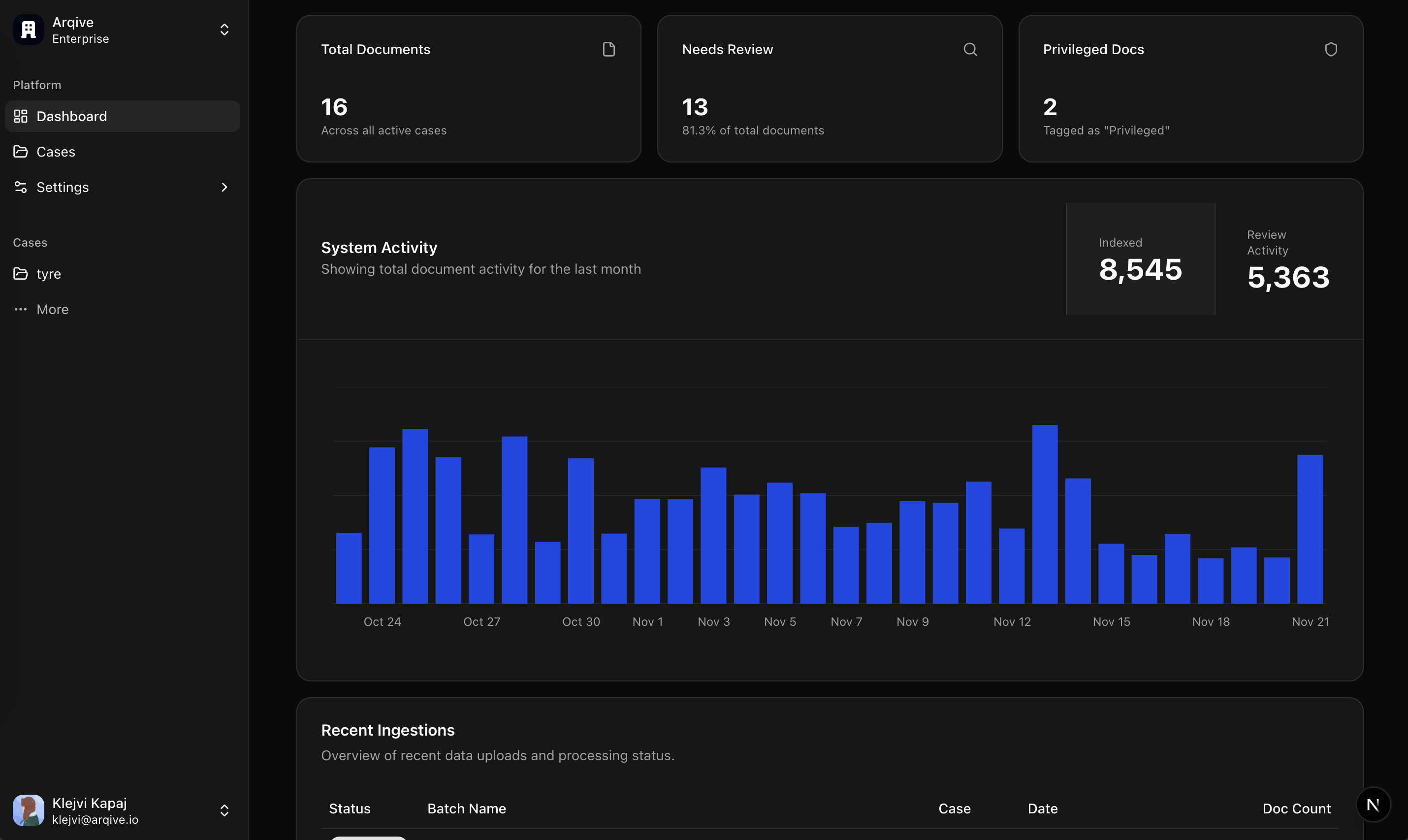 Arqive - Screenshot 2 showing product features and functionality