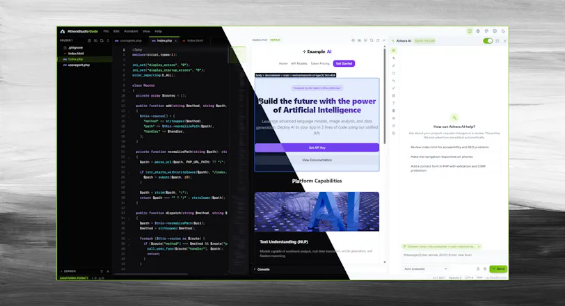 AtheraStudio Code gallery image