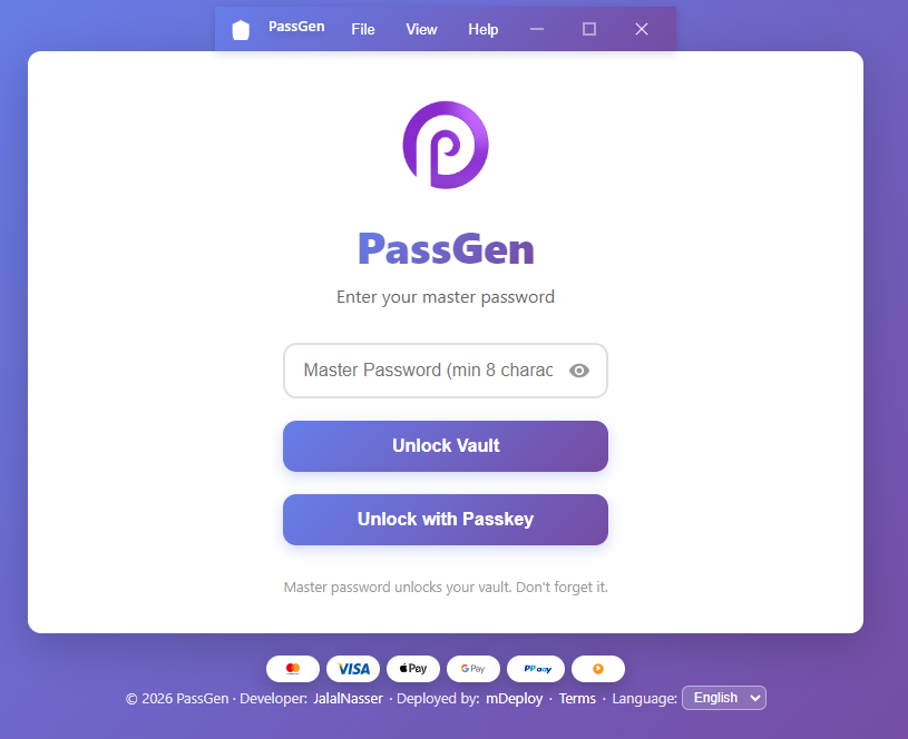 PassGen Secrets Vault gallery image