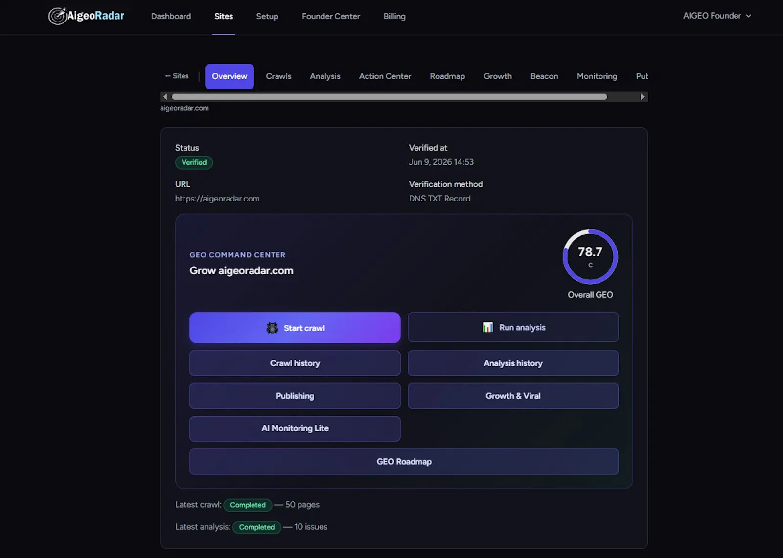 AigeoRadar screenshot 3