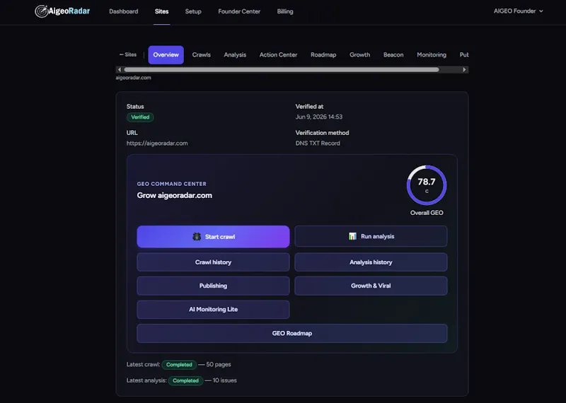 AigeoRadar screenshot 3