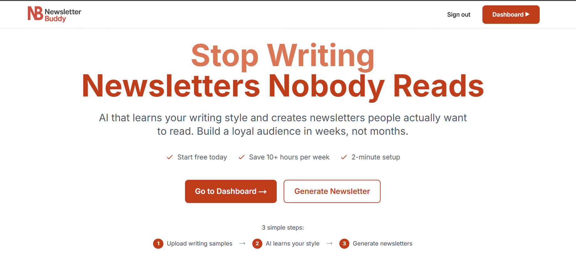 NewsletterBuddy gallery image