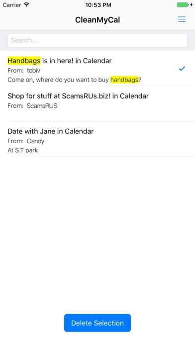 CleanMyCal gallery image