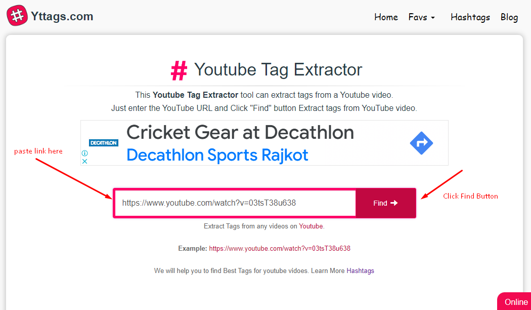Media Pengekstrak tag youtube percuma - Ekstrak tag dari video youtube 2