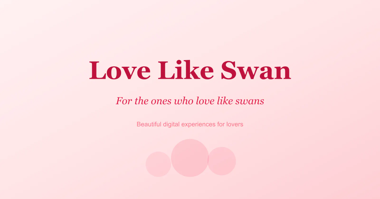 Love Like Swan screenshot 1