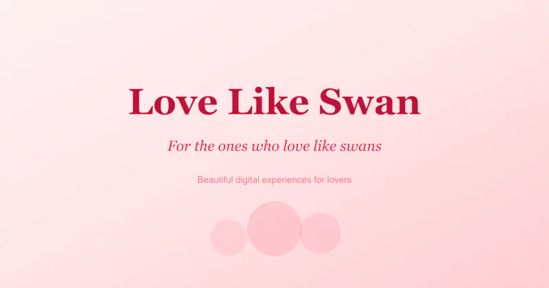 Love Like Swan screenshot 1