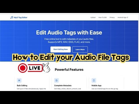 Mp3 Tag Editor Online gallery image