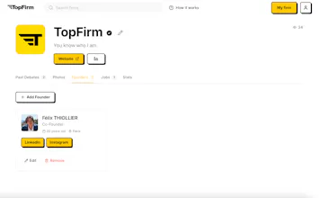 TopFirm - Omegle for startups gallery image