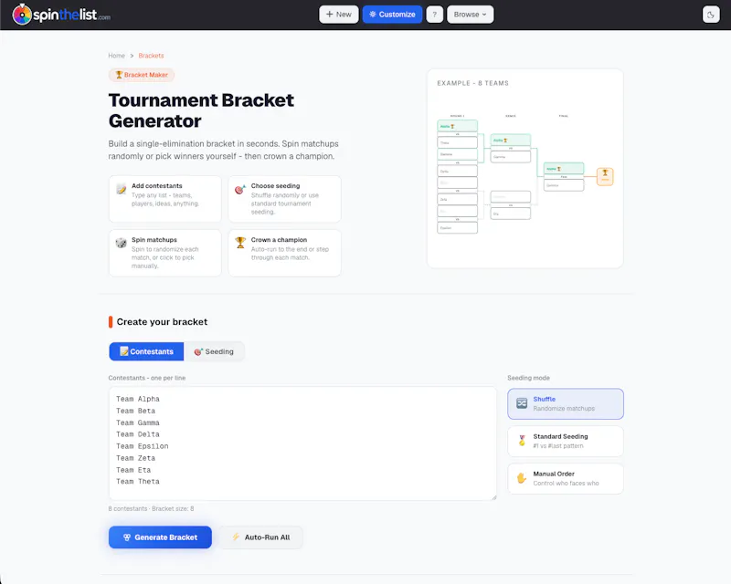 SpinTheList screenshot 3
