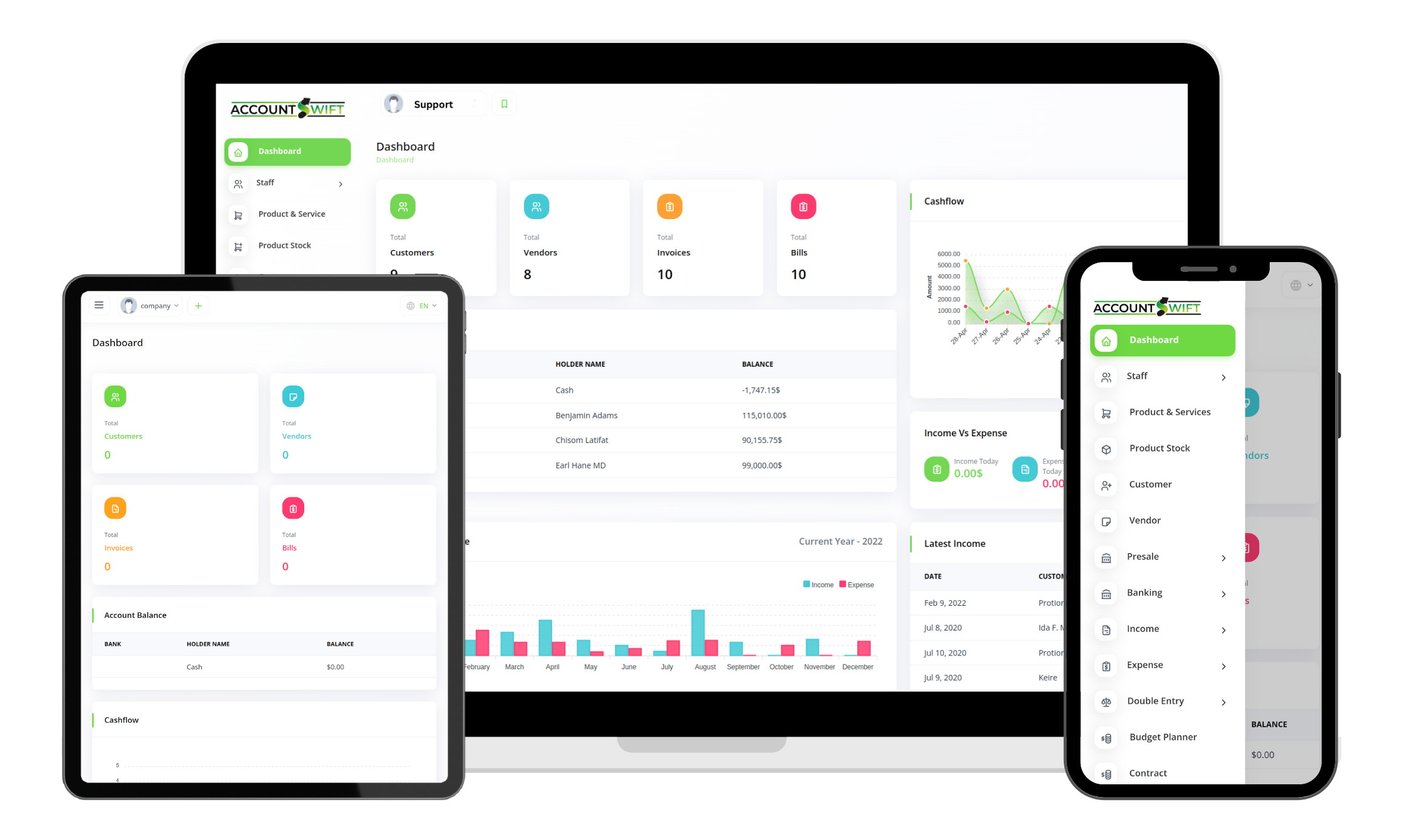 Account Swift - Smart, Simple Online Accounting Software For All Businesses. media 1