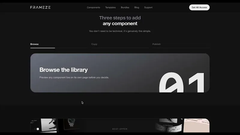Frameze screenshot 1 (video preview)