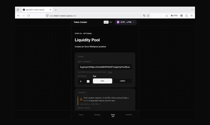 Token Creator screenshot 3