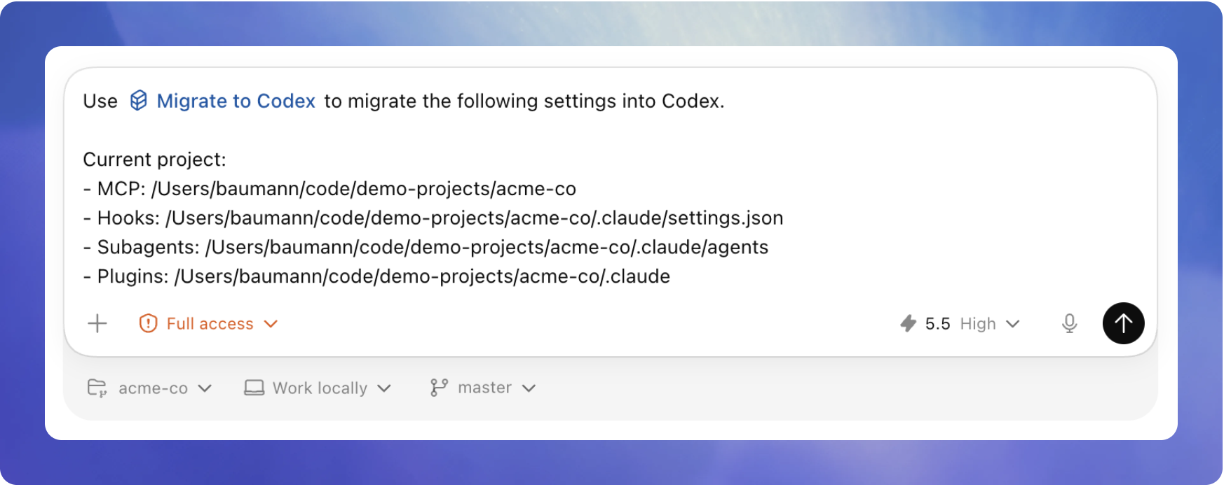 Migrate to Codex gallery image