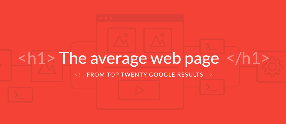 The average web page