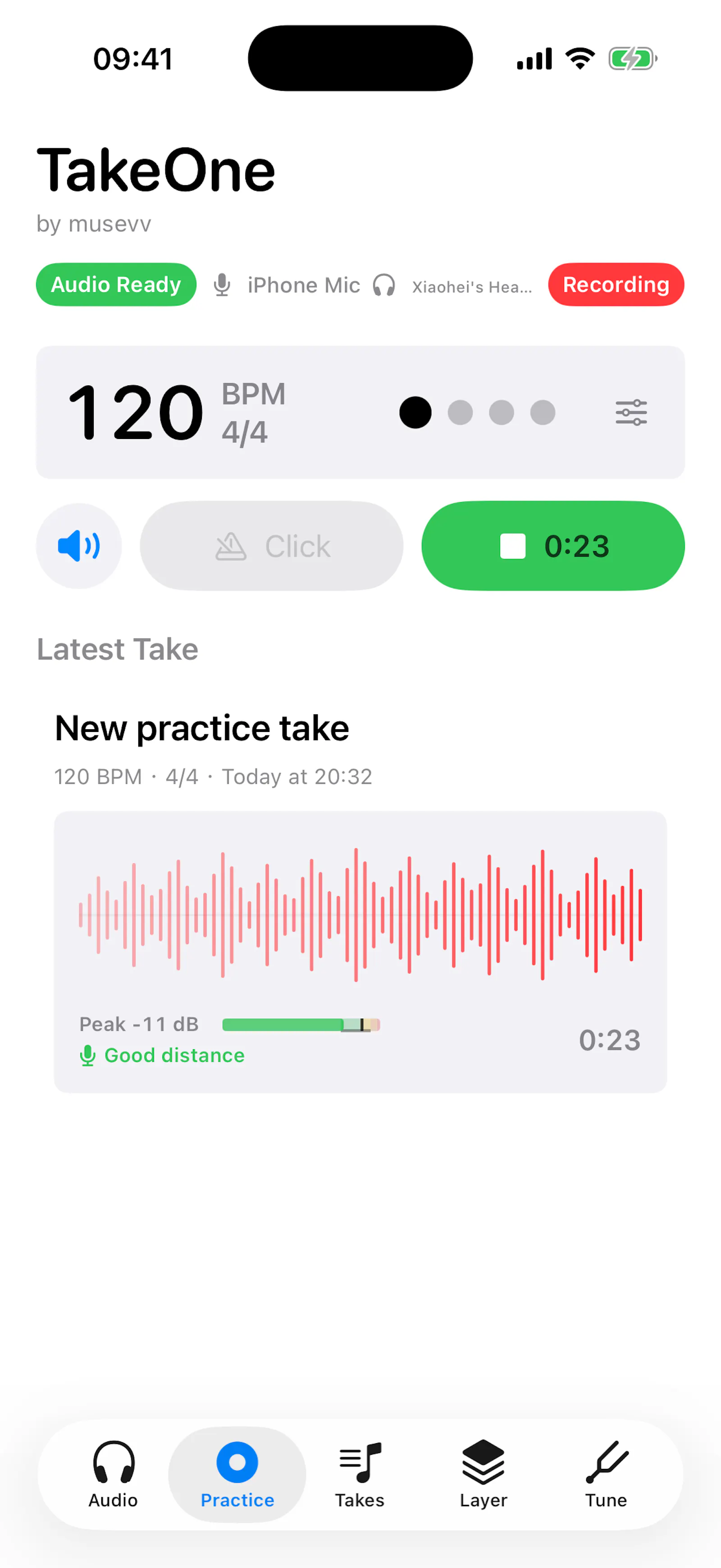 TakeOne screenshot 1