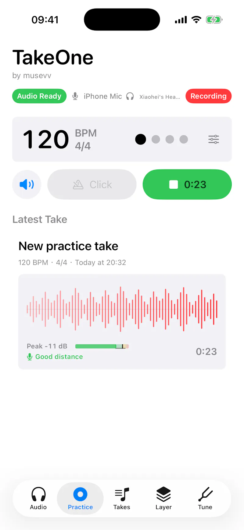TakeOne screenshot 1