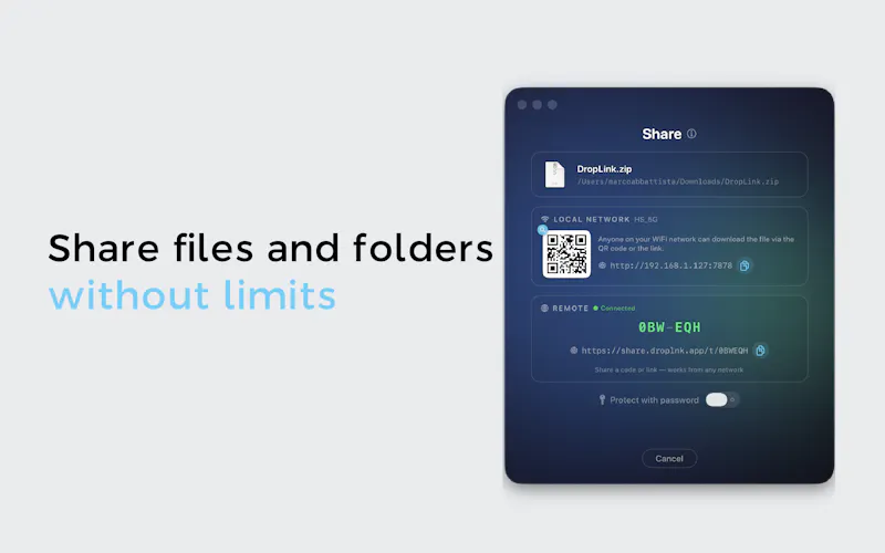DropLink screenshot 3