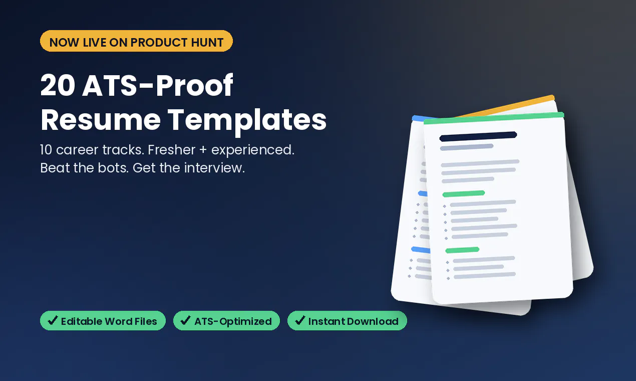 20 ATS-Proof Resume Templates gallery image