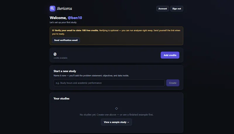 thericerca screenshot 3