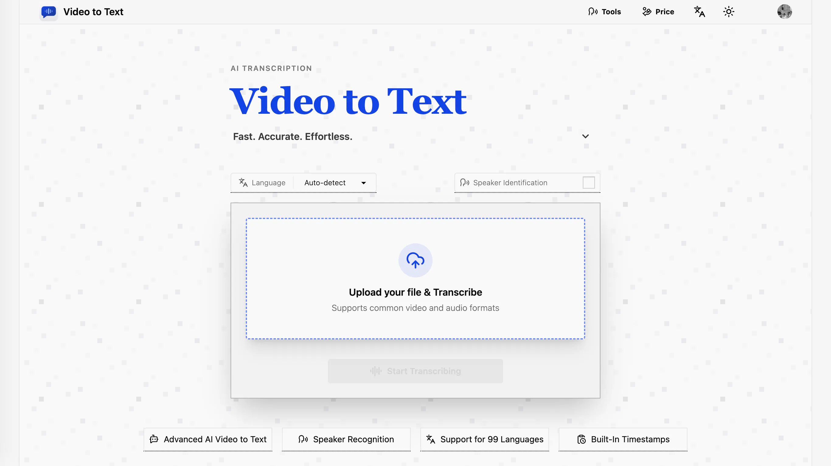 Banner del producto Video to Text
