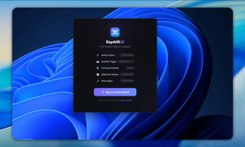 Keyshift AI screenshot 2