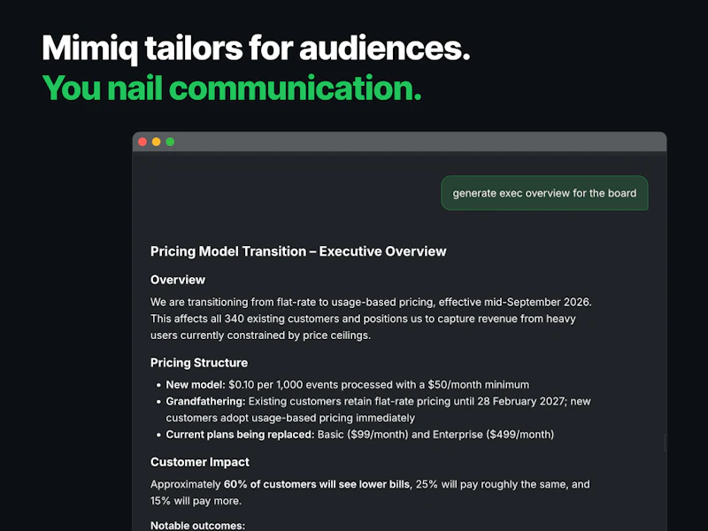 Mimiq screenshot 8