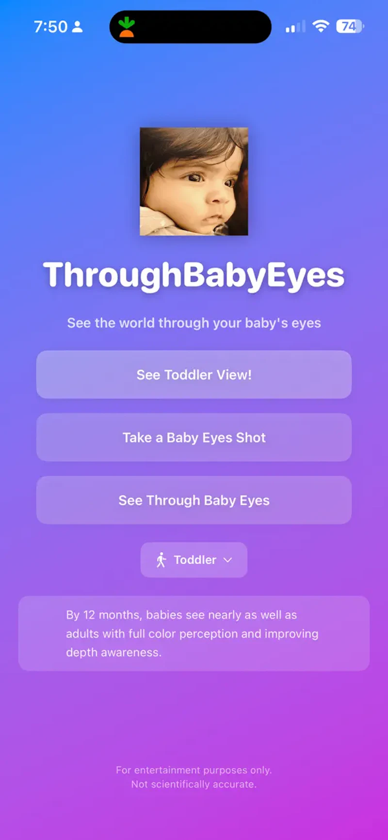 ThroughBabyEyes screenshot 3