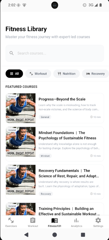 Hayal Fitness App gallery image