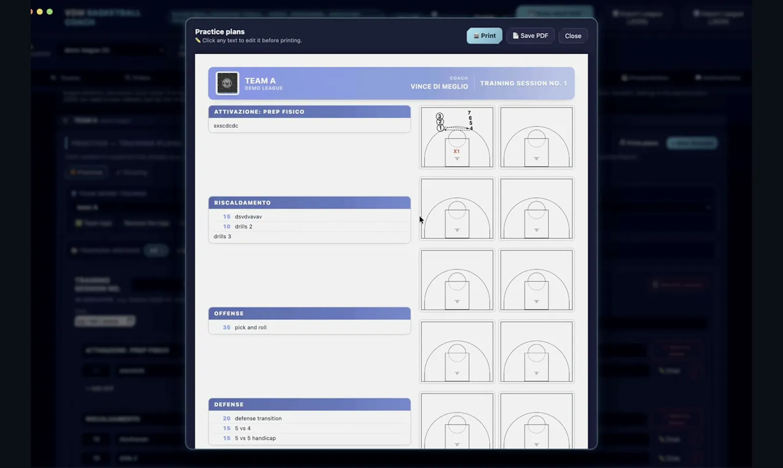 VDM Basketball Coach screenshot 9