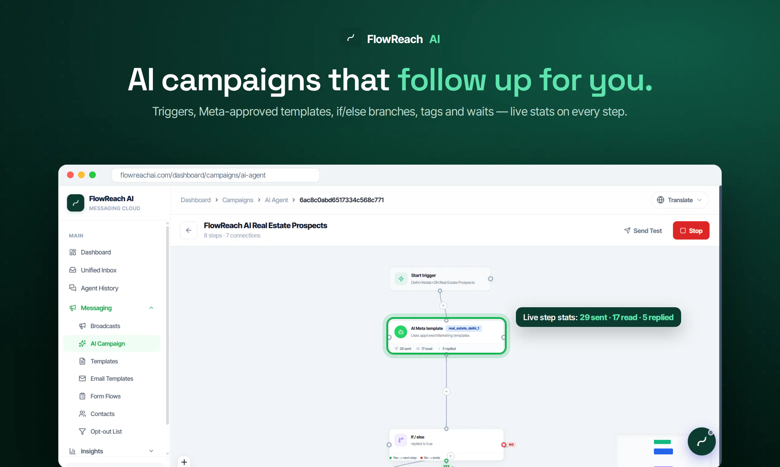 FlowReach AI gallery image
