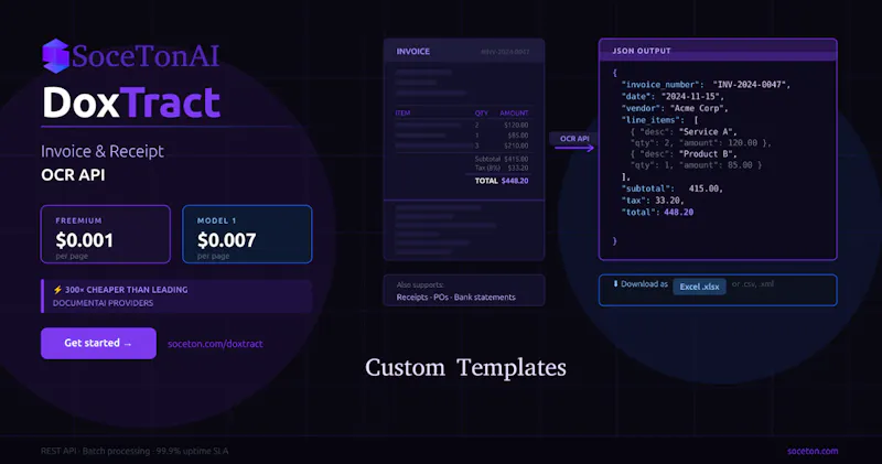 SoceTonAI DoxTract screenshot 2