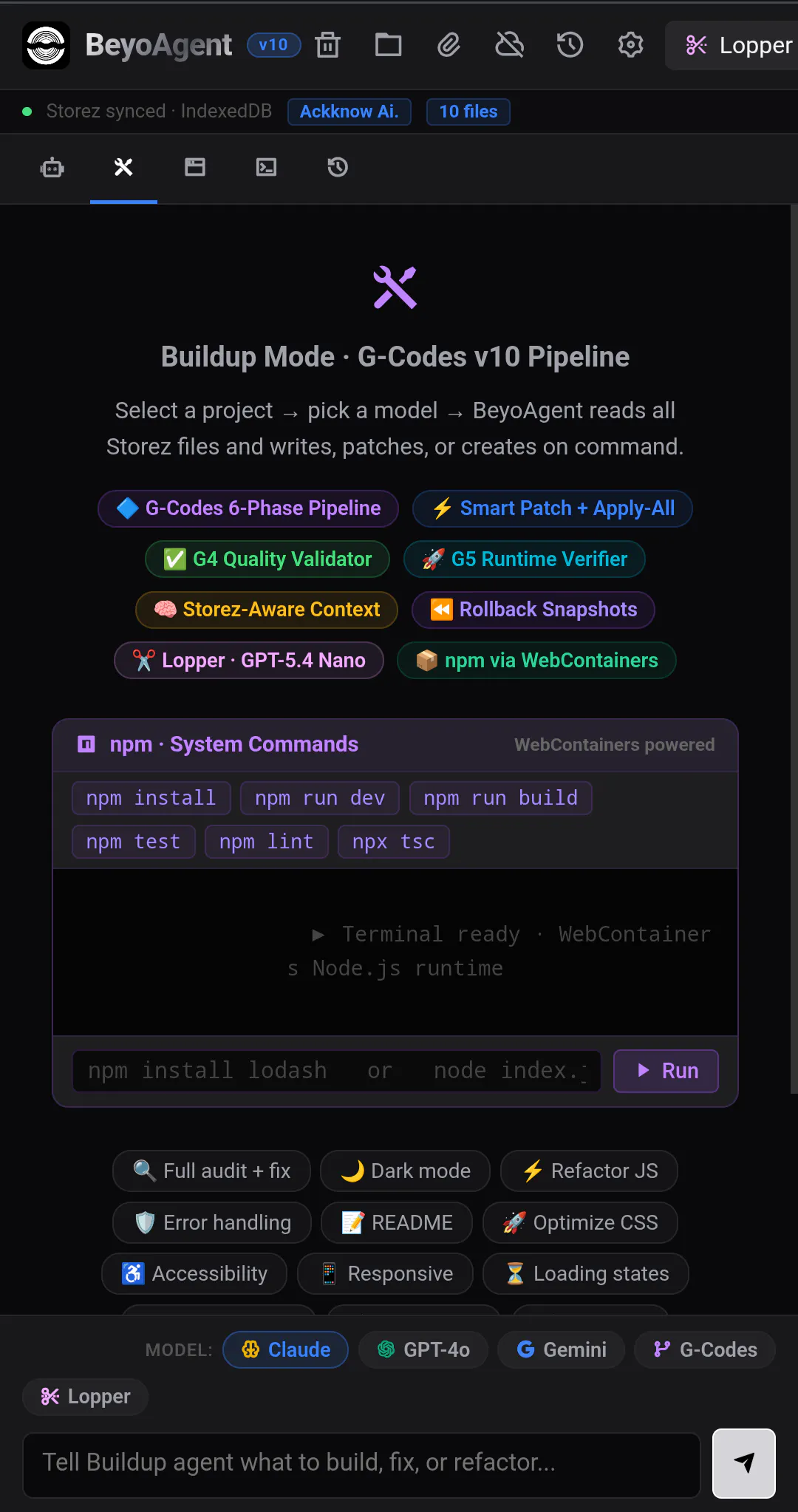 Beyoneer IDE gallery image