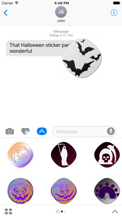 Crazy Halloween Stickers gallery image