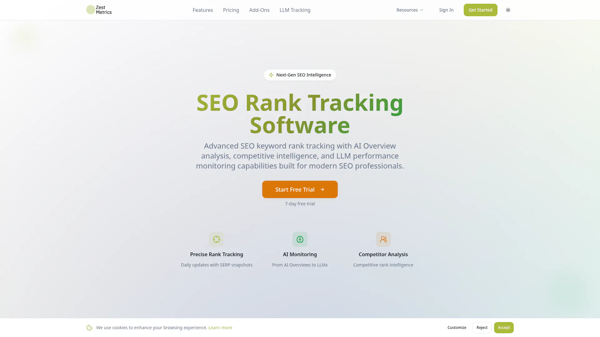 Zest Metrics gallery image