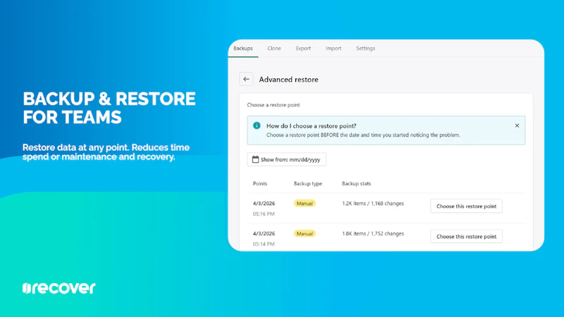  Recover screenshot 5