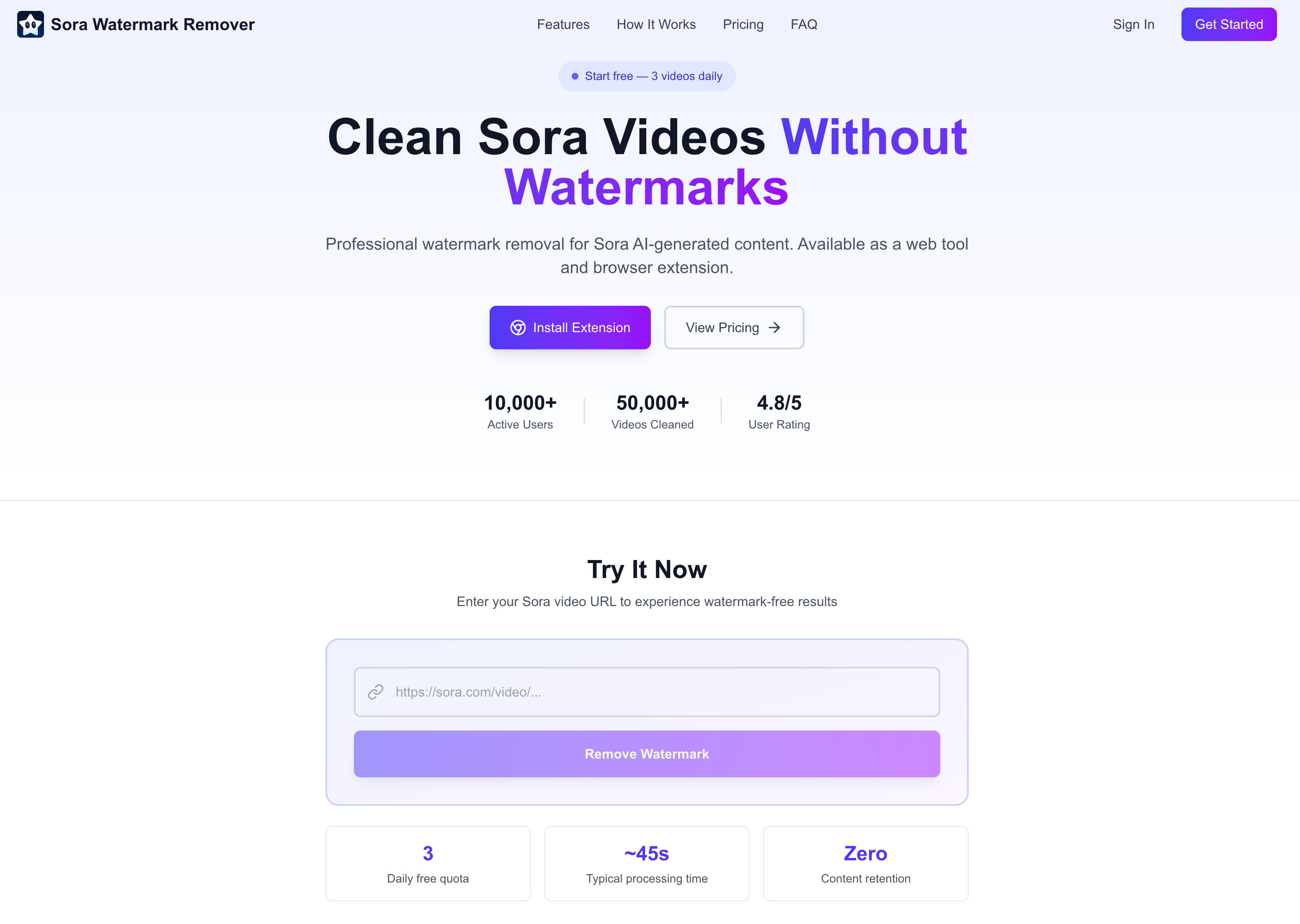 Sora Watermark Remover gallery image