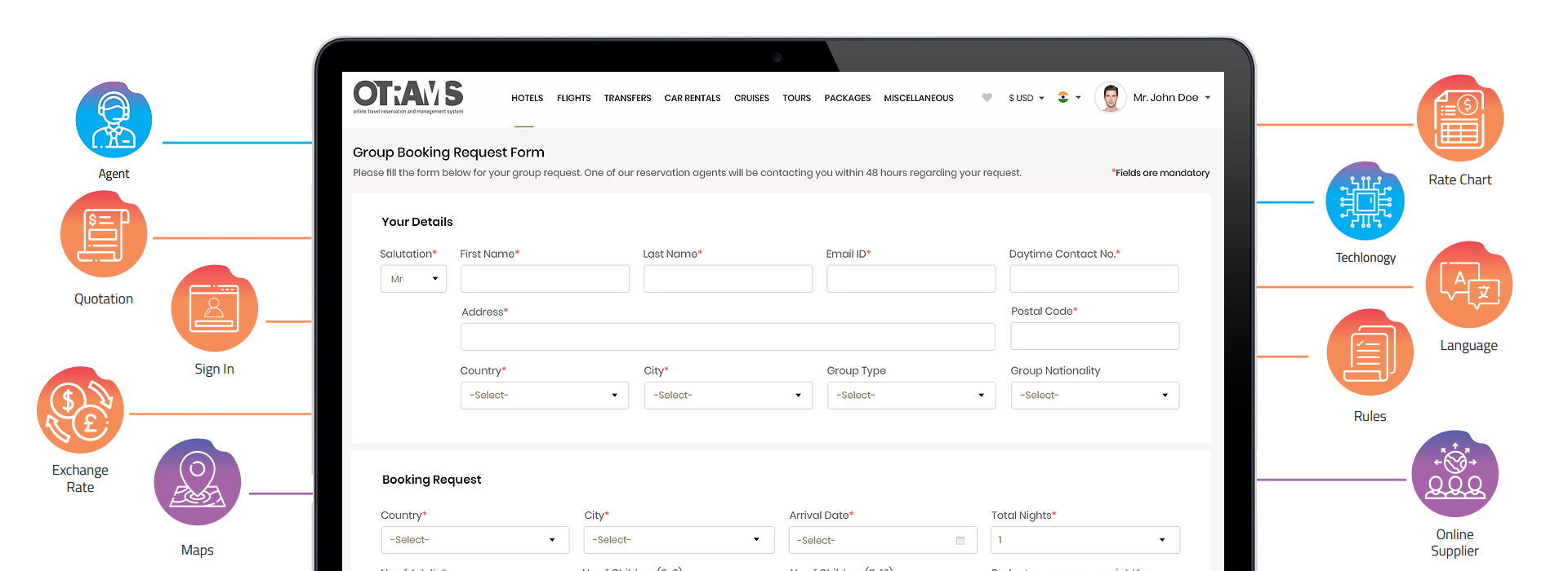 OTRAMS Software gallery image