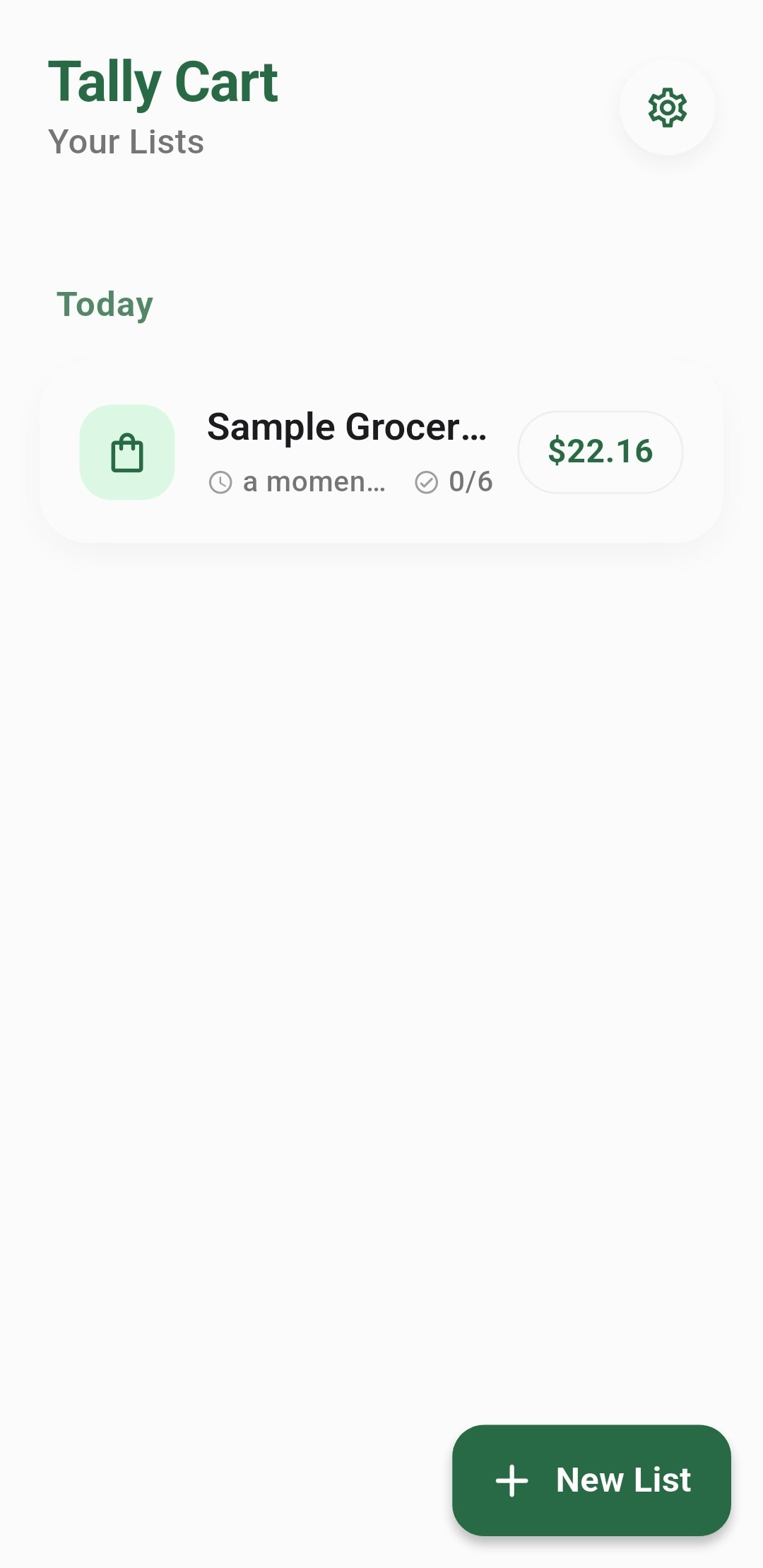 TallyCart – Simple Grocery Calculator gallery image