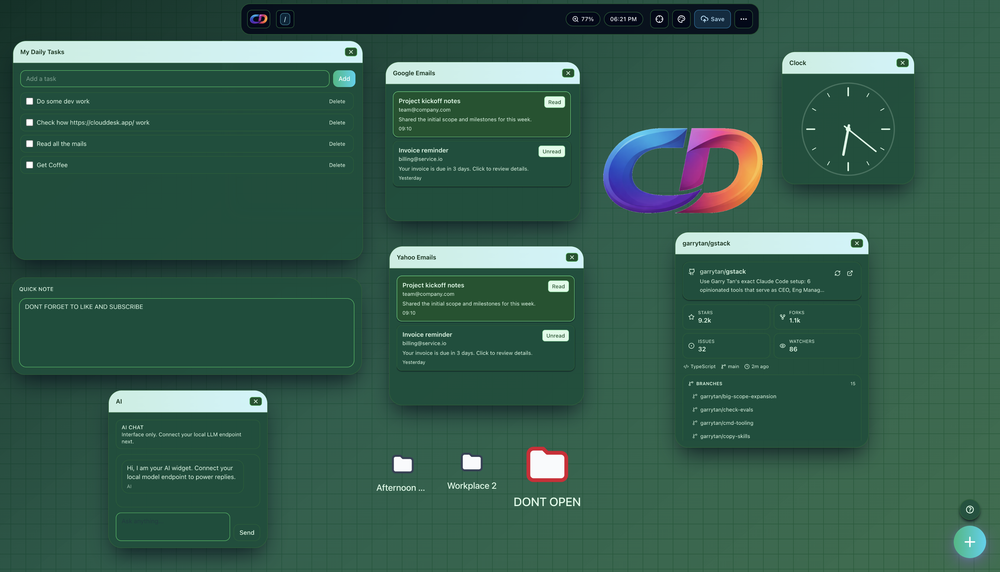 Cloud Desk gallery image