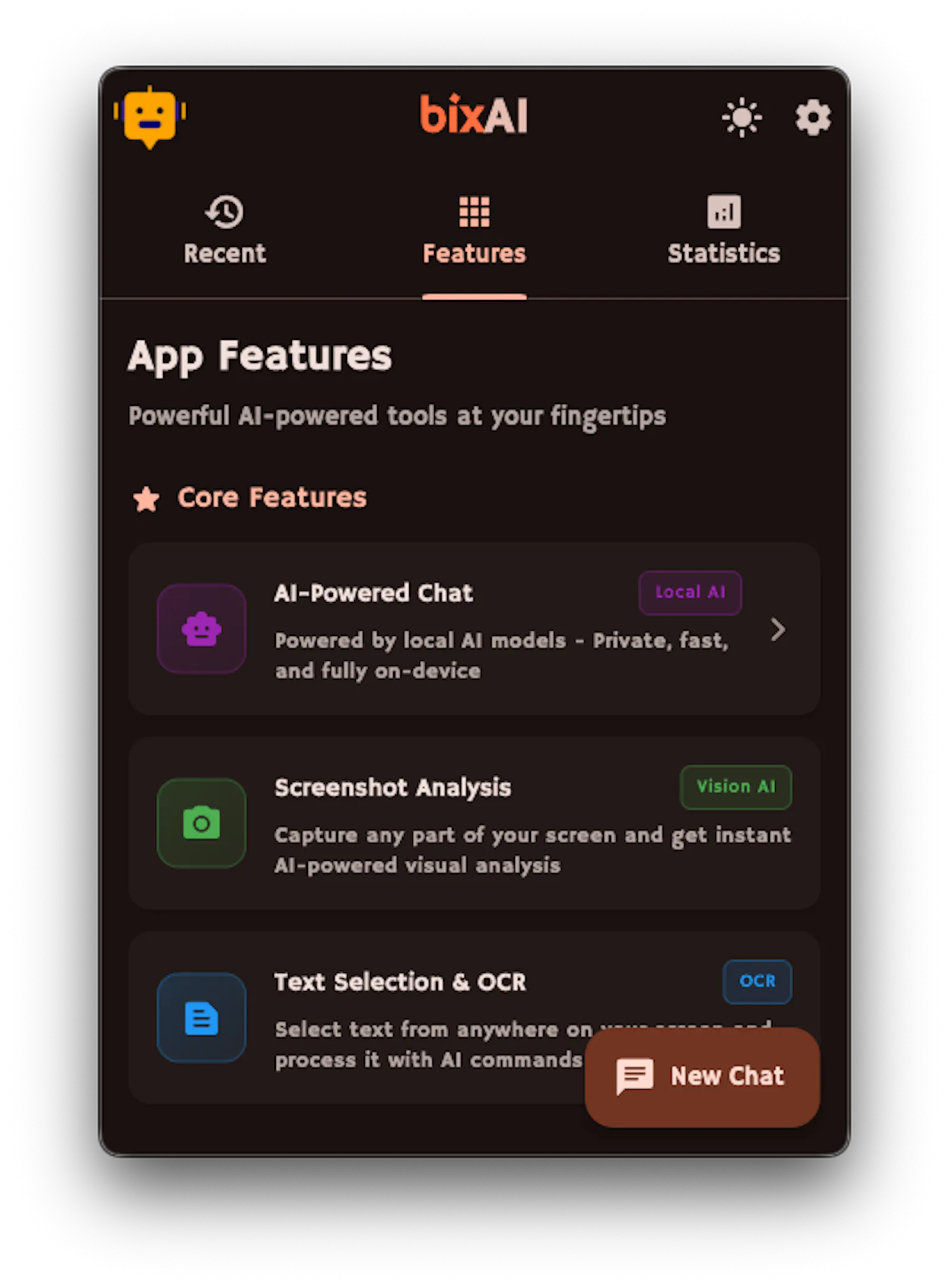 BixAI screenshot 2