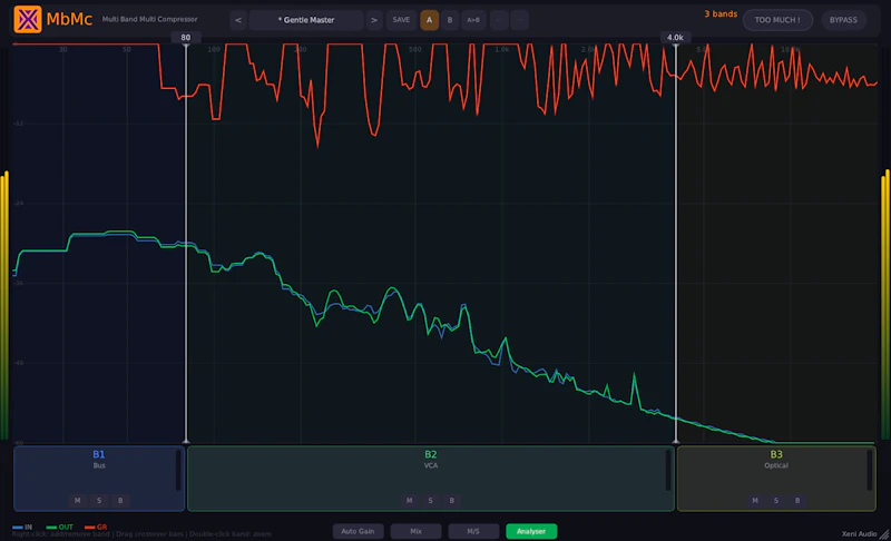 McPlugins Compressor Suite — XeniAudio screenshot 2
