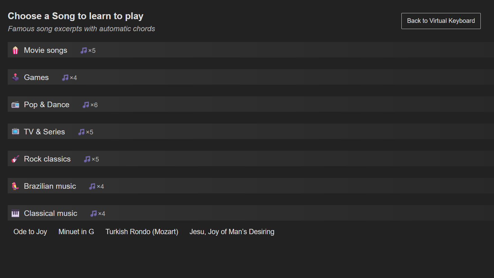Electronic Piano – No install, just play media 6
