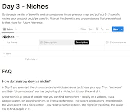 Find Your Niche Challenge gallery image