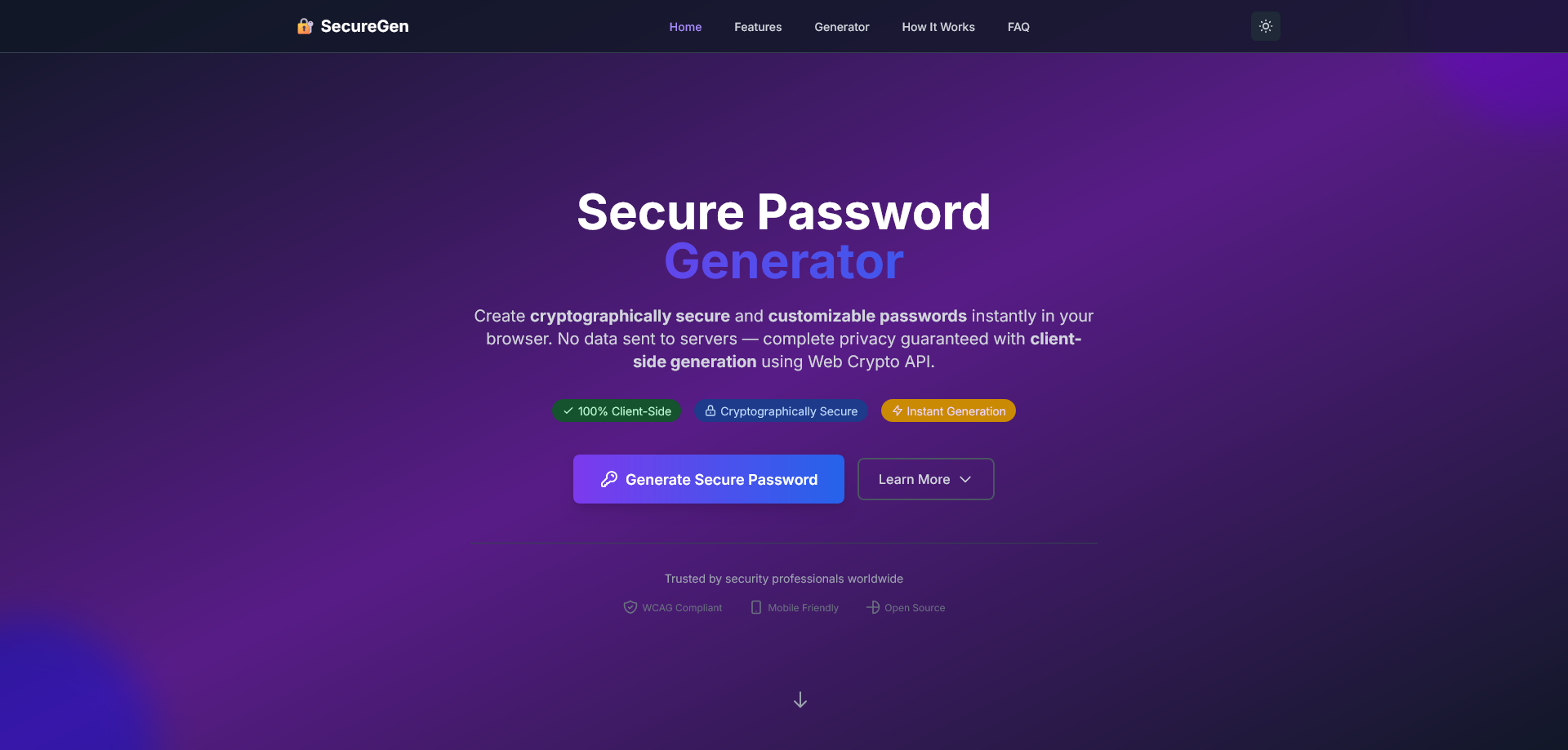 Secure Password Generator gallery image