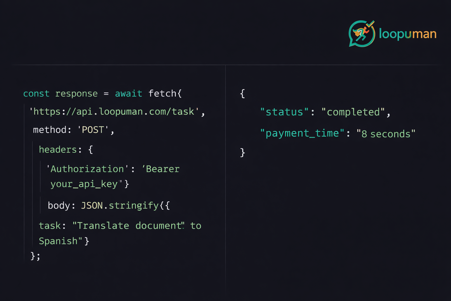 Loopuman - Screenshot 4 showing product features and functionality